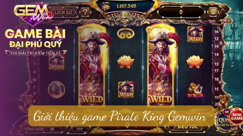 Giới thiệu game Pirate King Gemwin 