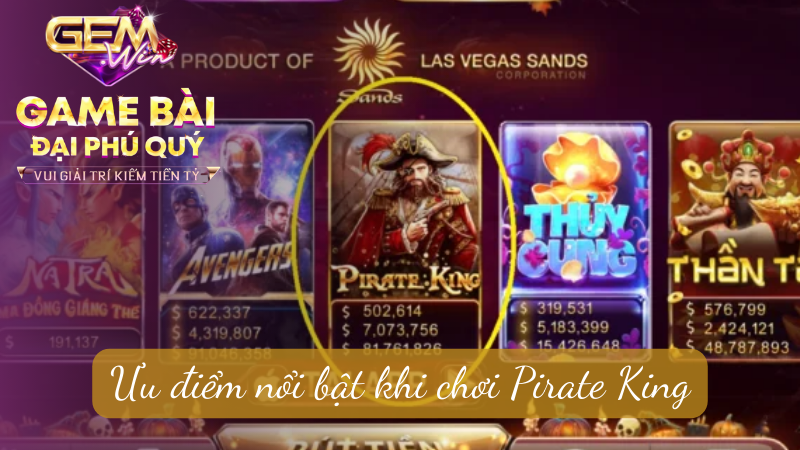 Ưu điểm nổi bật khi chơi Pirate King