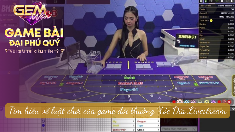 Tìm hiểu về luật chơi của game đổi thưởng Xóc Dĩa Livestream